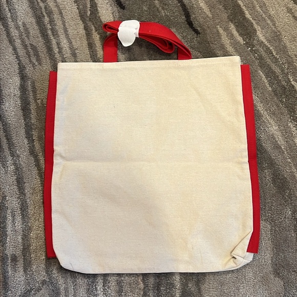 Lancôme Paris Canvas Lip Icon Tote Bag NWT - Picture 3 of 4